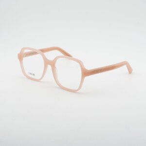 Dior DIORMIDNIGHT O S1I 3900 Eyeglasses Shiny Pink 53mm Square Frame